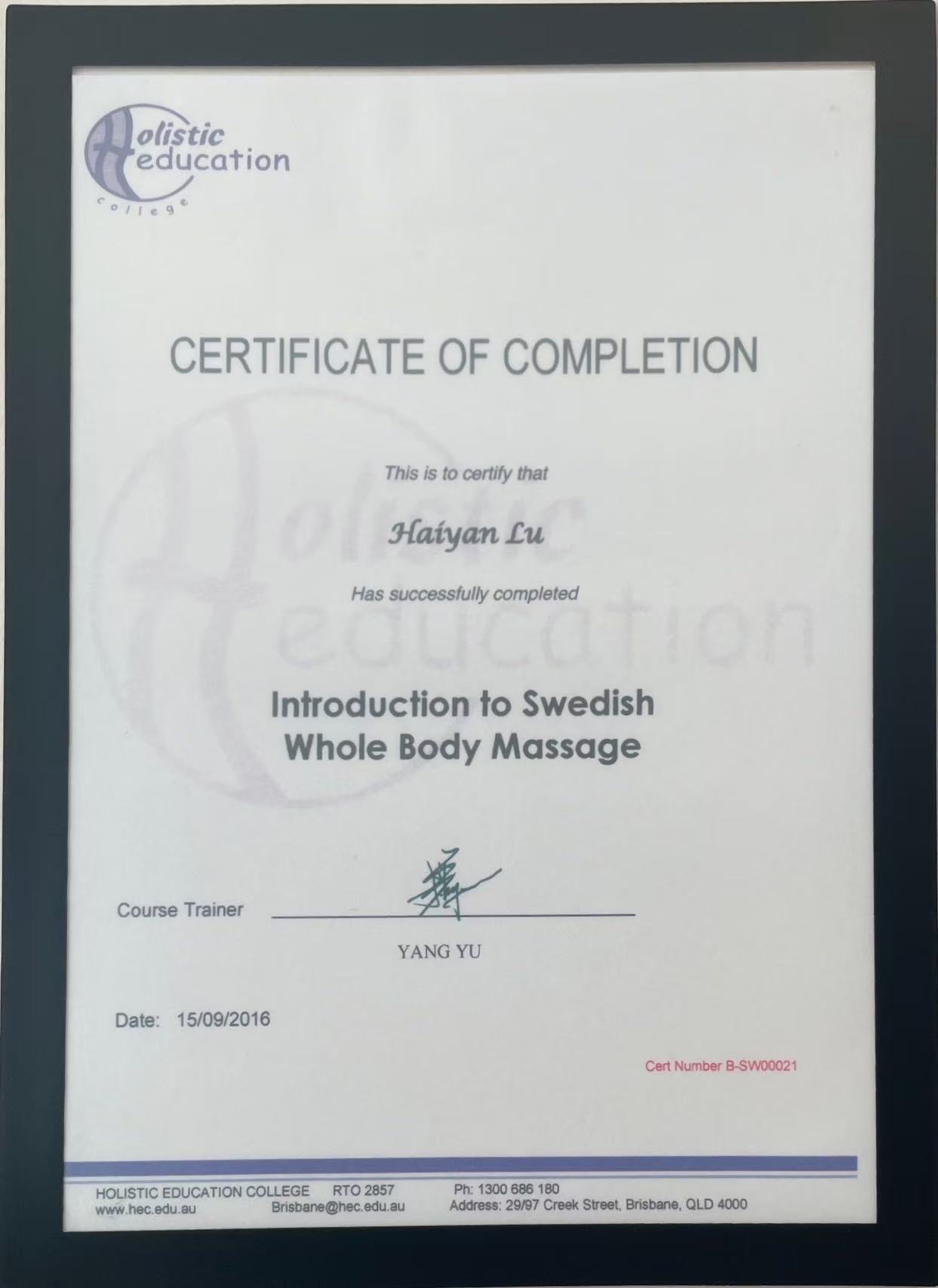 Body Massage